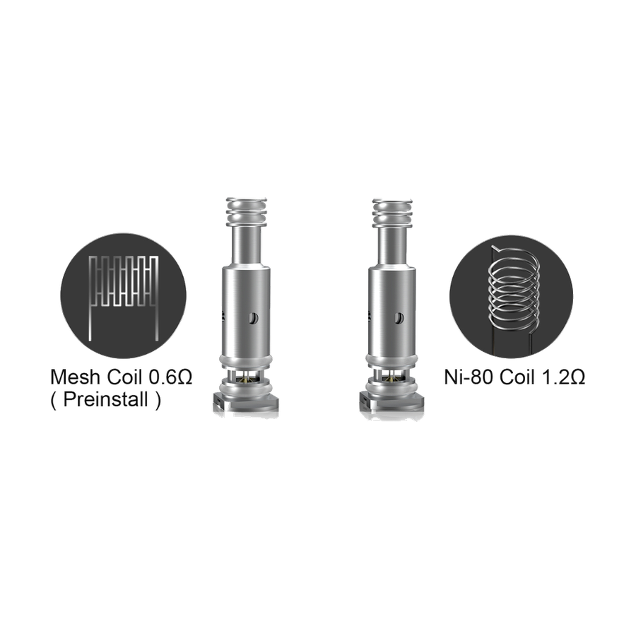 Испаритель Smoant NI80 Coil 1.2 Ом (Battlestar Baby / Charon Baby / Veer) 3шт